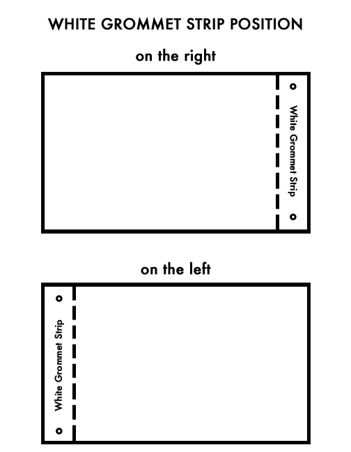 grommet-strip-position